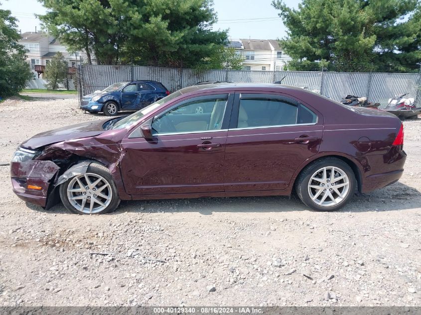 2011 Ford Fusion Sel VIN: 3FAHP0JA7BR340339 Lot: 40129340