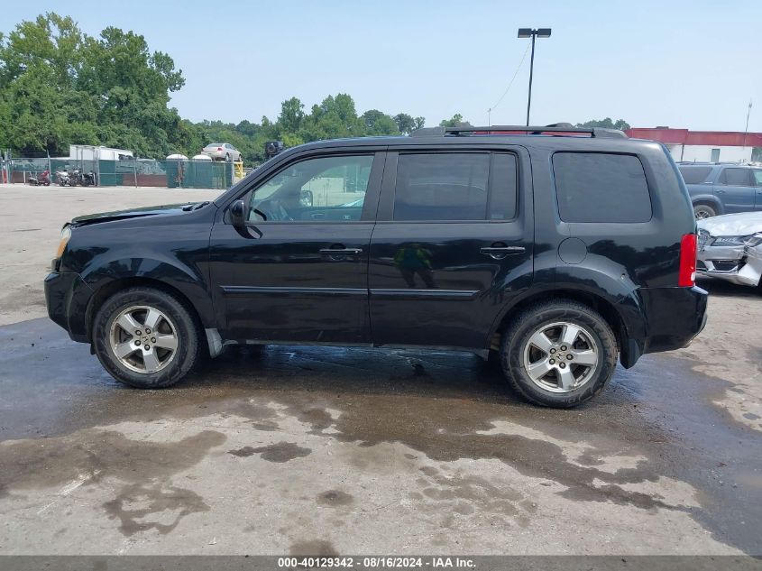 2009 Honda Pilot Ex VIN: 5FNYF48449B044226 Lot: 40129342