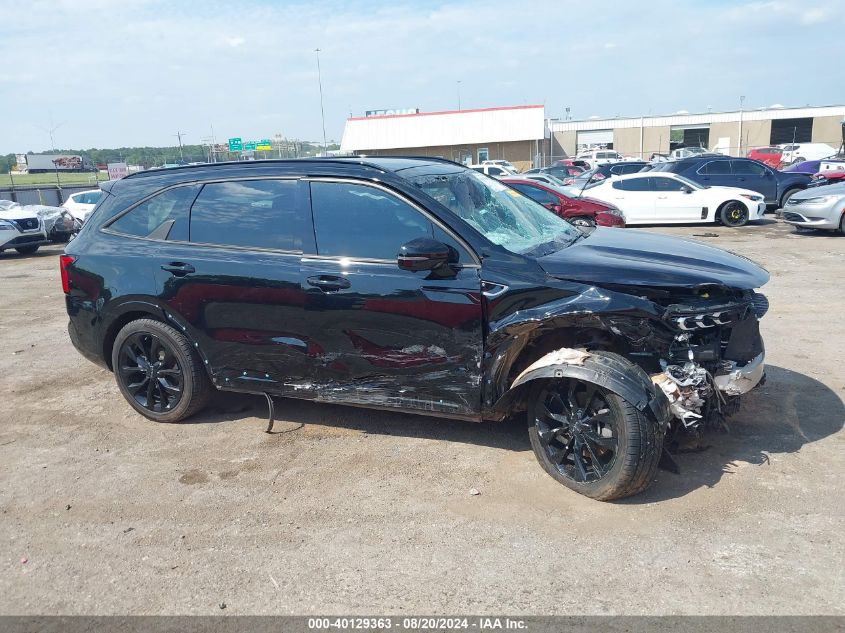 2022 Kia Sorento Sx/Sxp VIN: 5XYRK4LF6NG101280 Lot: 40129363