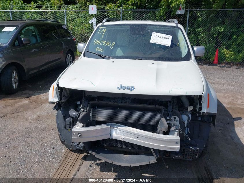 2016 Jeep Renegade Limited VIN: ZACCJBDT5GPC66239 Lot: 40129408