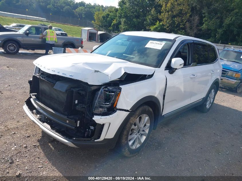 5XYP24HC4MG122374 2021 KIA TELLURIDE - Image 2