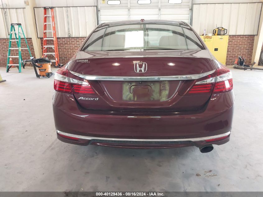 1HGCR2F78GA169451 2016 Honda Accord Ex