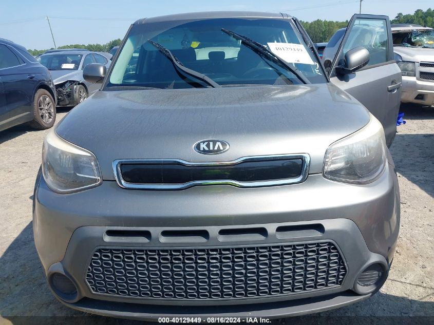 2015 Kia Soul + VIN: KNDJP3A55F7180104 Lot: 40129449