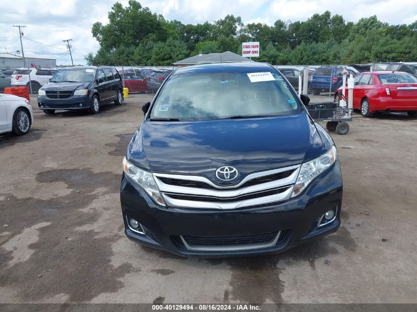 2014 Toyota Venza Le VIN: 4T3ZA3BB5EU087725 Lot: 40129494