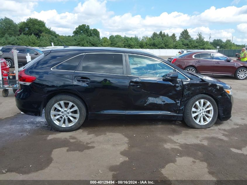 2014 Toyota Venza Le VIN: 4T3ZA3BB5EU087725 Lot: 40129494