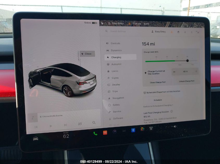 2018 TESLA MODEL 3 LONG RANGE/MID RANGE - 5YJ3E1EA4JF098457