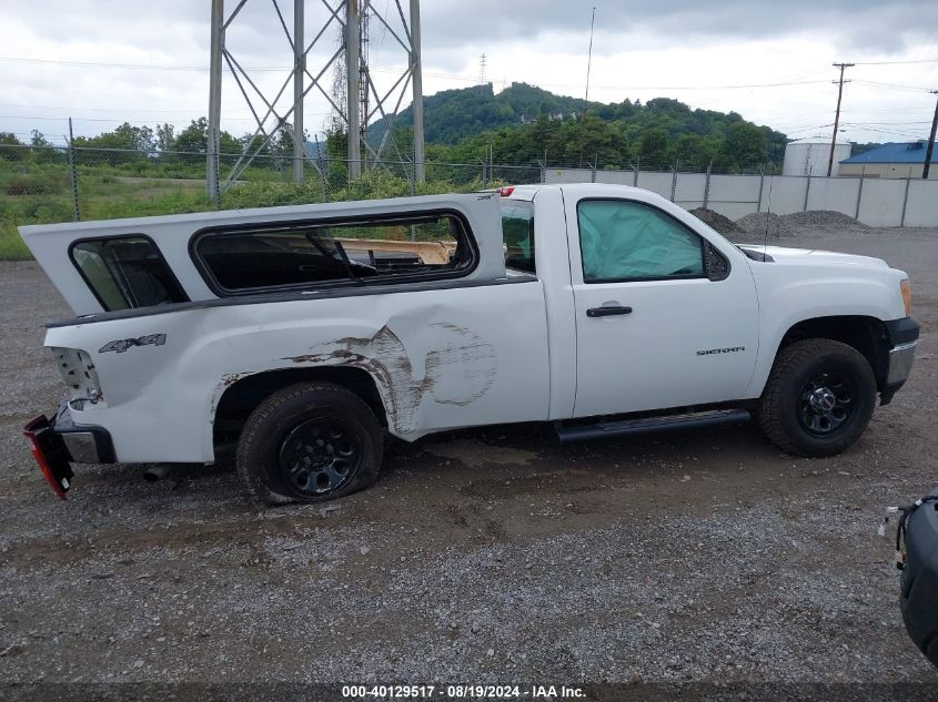 2011 GMC Sierra 1500 Work Truck VIN: 1GTN2TEX7BZ416522 Lot: 40129517