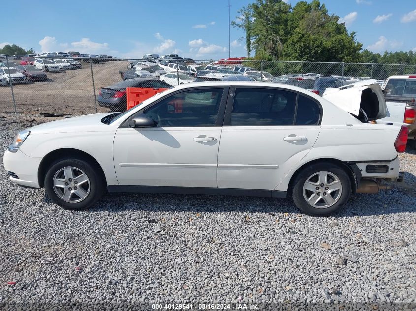 2005 Chevrolet Malibu Ls VIN: 1G1ZT54855F118473 Lot: 40129541