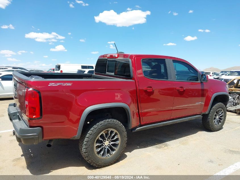 2019 Chevrolet Colorado Zr2 VIN: 1GCGTEEN1K1221031 Lot: 40129545