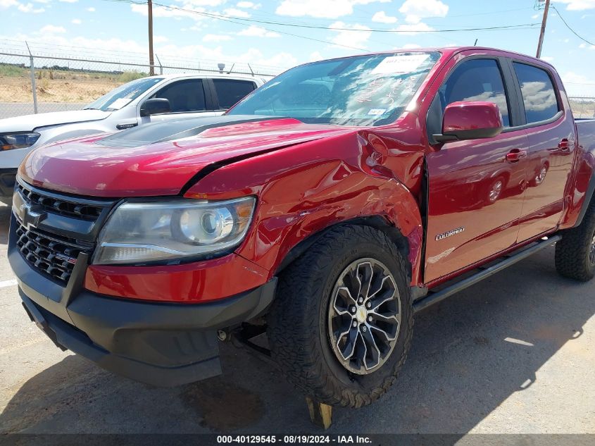 2019 Chevrolet Colorado Zr2 VIN: 1GCGTEEN1K1221031 Lot: 40129545