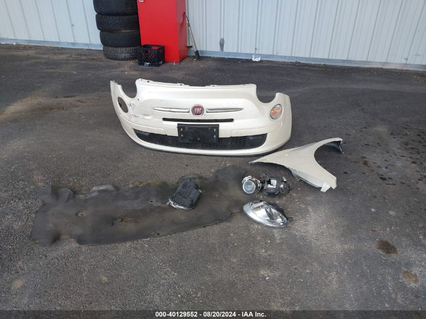 2012 Fiat 500C Pop VIN: 3C3CFFDR5CT280534 Lot: 40129552