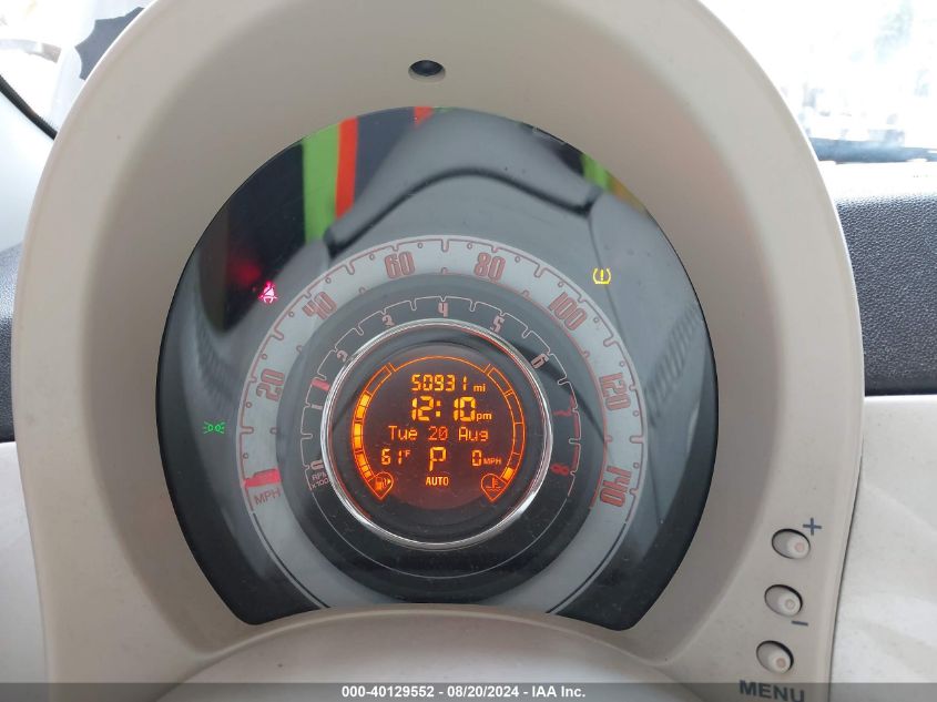 2012 Fiat 500C Pop VIN: 3C3CFFDR5CT280534 Lot: 40129552