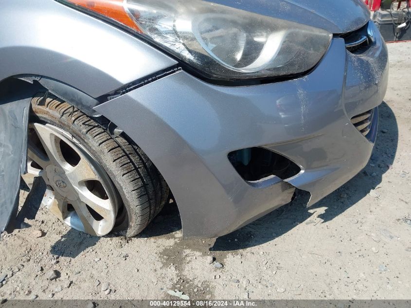 2012 Hyundai Elantra Limited (Ulsan Plant) VIN: KMHDH4AE1CU365713 Lot: 40129554