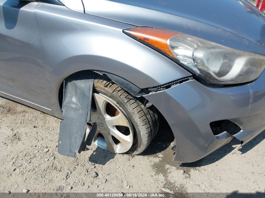 2012 Hyundai Elantra Limited (Ulsan Plant) VIN: KMHDH4AE1CU365713 Lot: 40129554