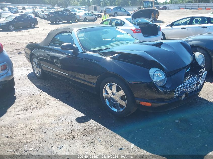 2002 Ford Thunderbird VIN: 1FAHP60AX2Y116200 Lot: 40129557