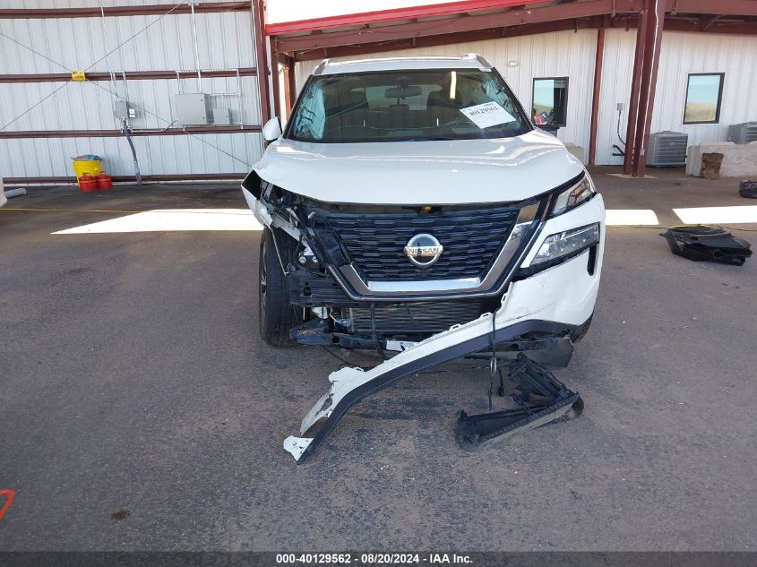 2021 Nissan Rogue Sv VIN: 5N1AT3BB2MC830054 Lot: 40129562