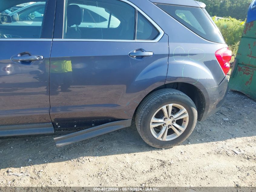 2013 CHEVROLET EQUINOX LS - 2GNALBEK5D6335938