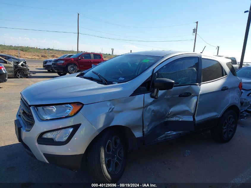 2021 Ford Ecosport S VIN: MAJ3S2FE2MC455724 Lot: 40129596