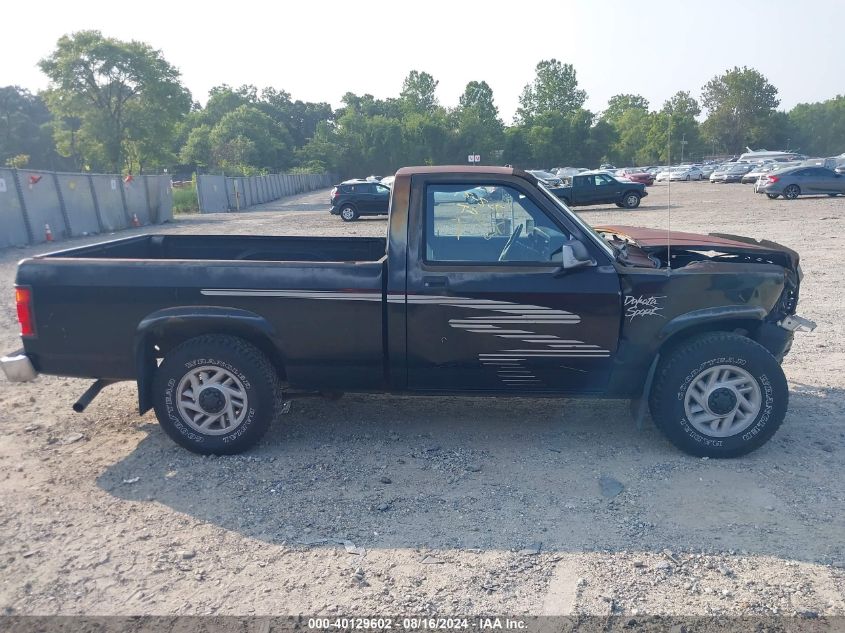 1993 Dodge Dakota VIN: 1B7FL26X4PS260806 Lot: 40129602