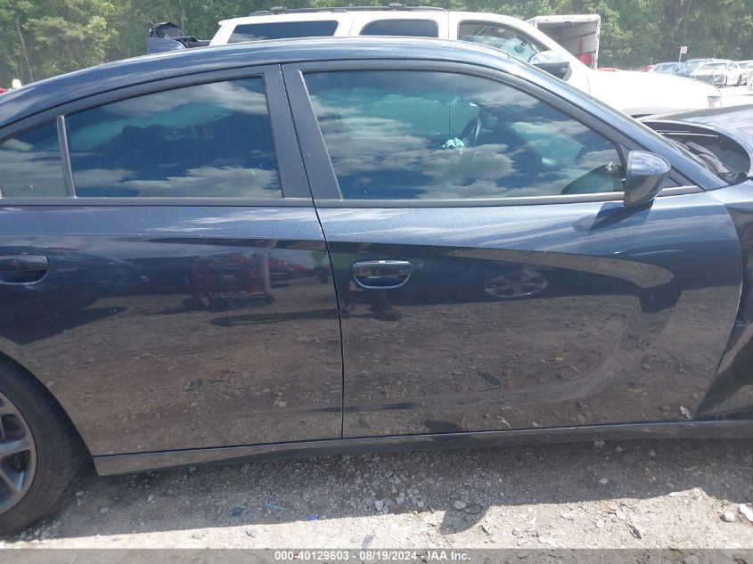 VIN 2C3CDXBG3KH637388 2019 DODGE CHARGER SXT RWD