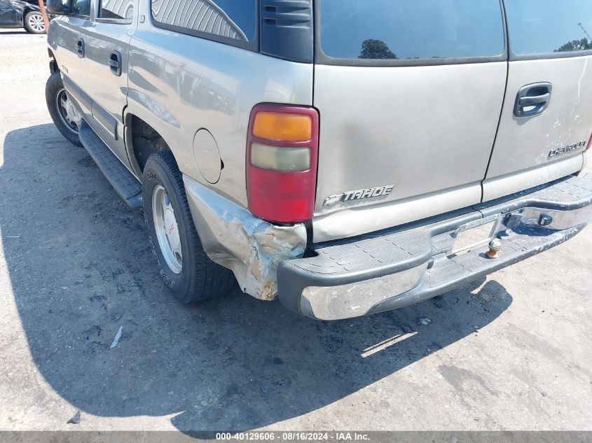 2002 Chevrolet Tahoe Ls VIN: 1GNEC13Z22J158146 Lot: 40129606