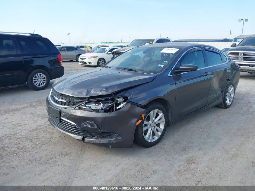 2016 Chrysler 200 Limited VIN: 1C3CCCAB5GN144912 Lot: 40129616