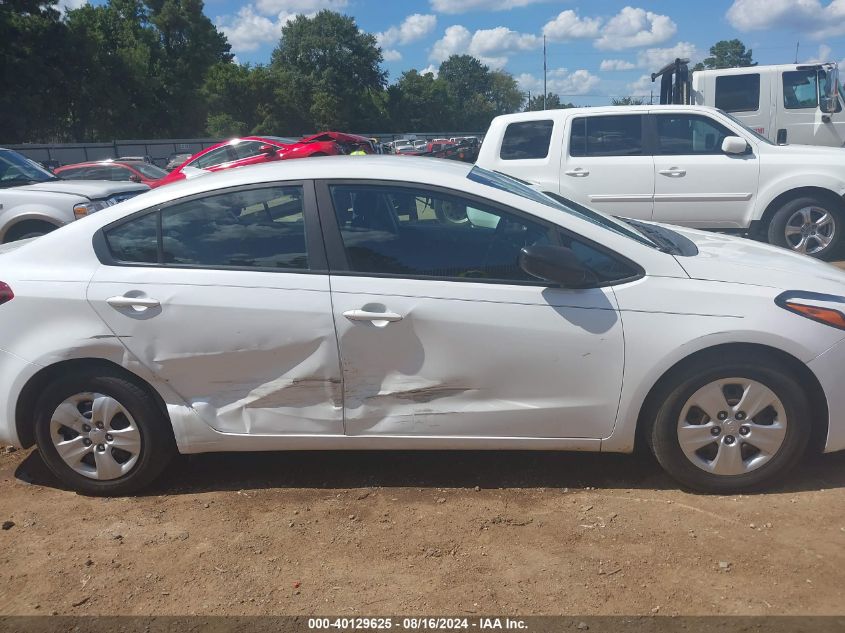 2017 Kia Forte Lx VIN: 3KPFL4A73HE137425 Lot: 40129625