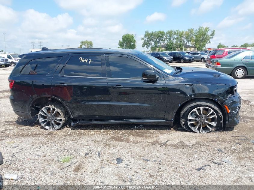 2021 Dodge Durango R/T Awd VIN: 1C4SDJCT6MC545536 Lot: 40129647