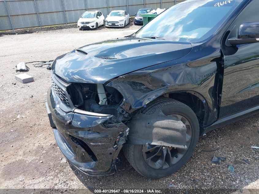 2021 Dodge Durango R/T Awd VIN: 1C4SDJCT6MC545536 Lot: 40129647