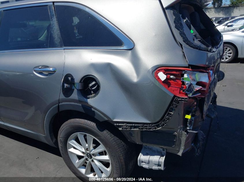 2019 KIA SORENTO 2.4L LX - 5XYPG4A34KG536845