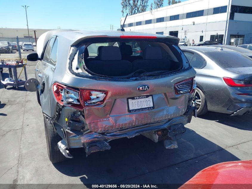 2019 KIA SORENTO 2.4L LX - 5XYPG4A34KG536845