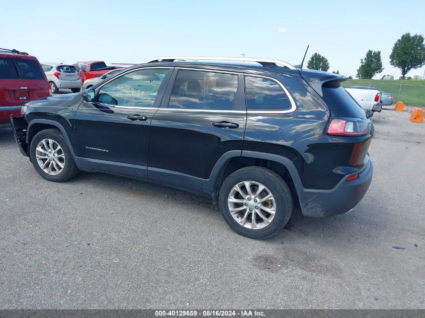 VIN 1C4PJLCX2KD307705 2019 Jeep Cherokee, Latitude Fwd no.3