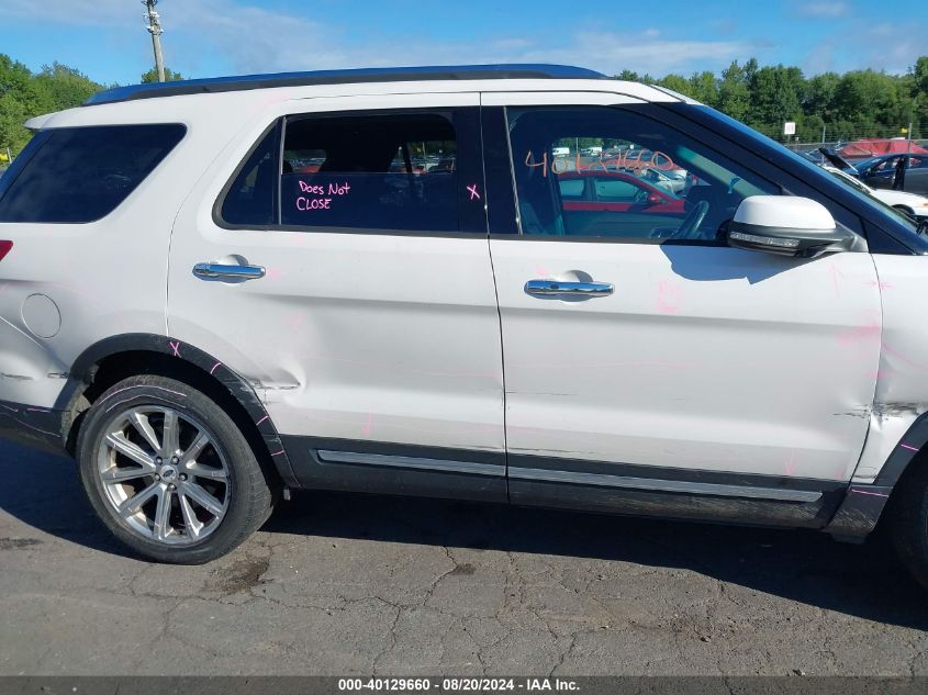 2017 Ford Explorer Limited VIN: 1FM5K8F81HGB58258 Lot: 40129660