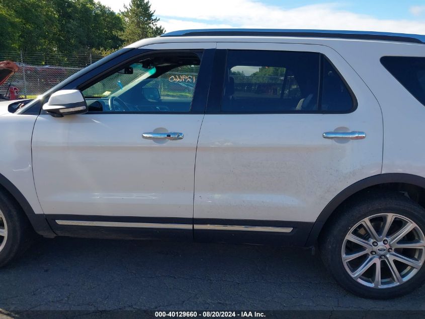 2017 Ford Explorer Limited VIN: 1FM5K8F81HGB58258 Lot: 40129660