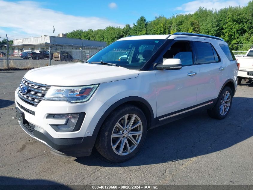 1FM5K8F81HGB58258 2017 FORD EXPLORER - Image 2