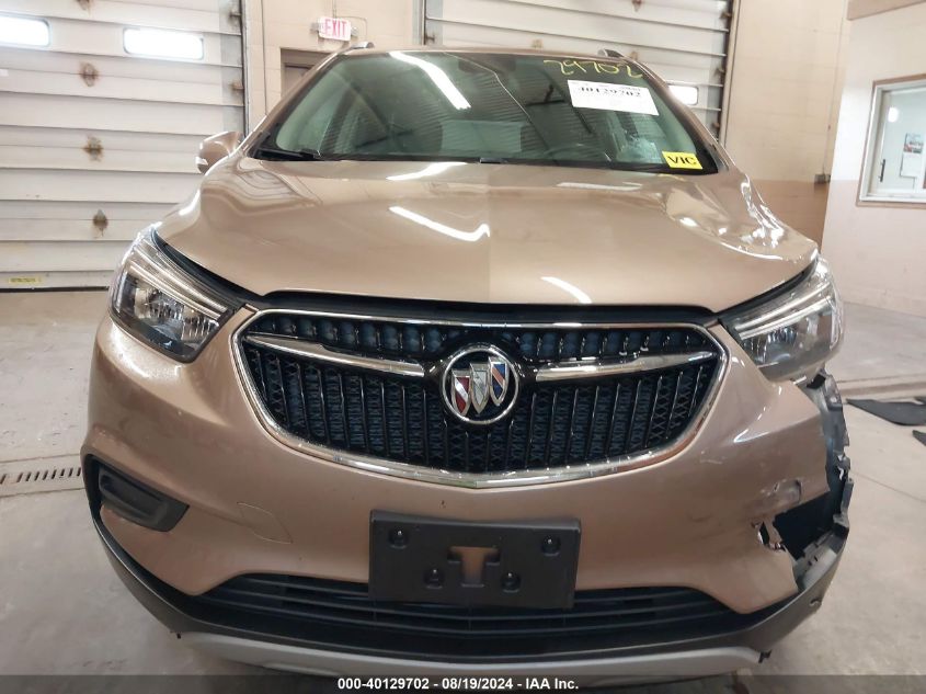 2019 Buick Encore Fwd Preferred VIN: KL4CJASB0KB726893 Lot: 40129702