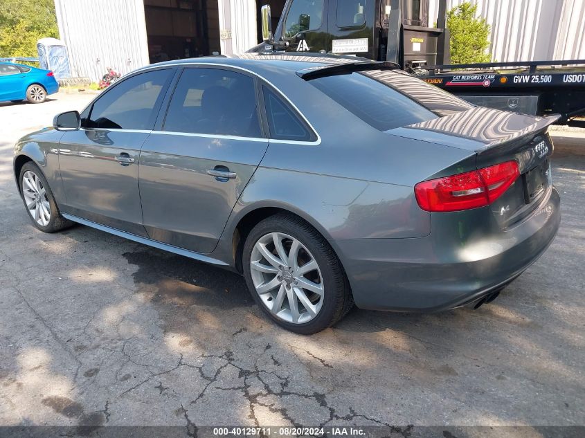 2014 Audi A4 Premium VIN: WAUBFAFL0EN019654 Lot: 40129711