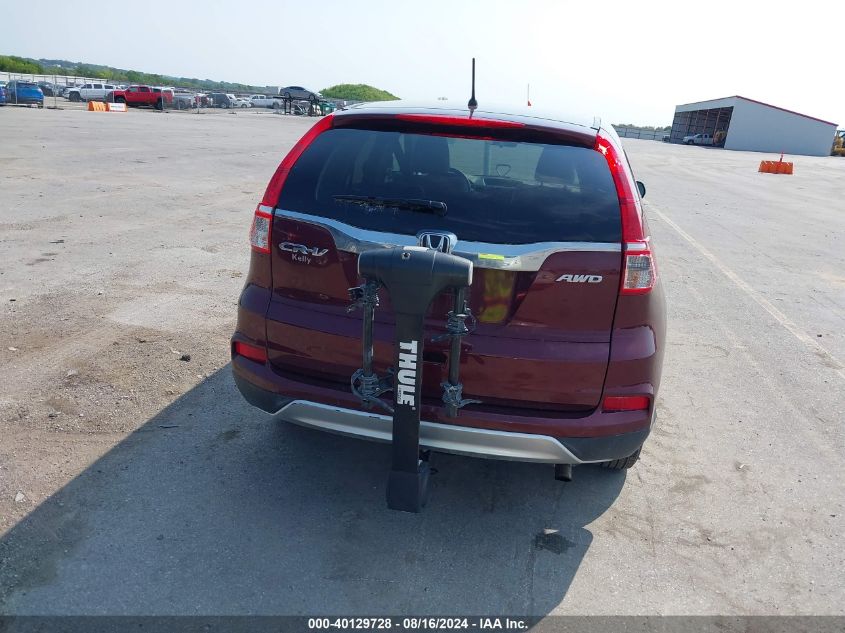 2015 Honda Cr-V Ex VIN: 2HKRM4H50FH708098 Lot: 40129728