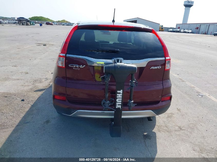 2015 Honda Cr-V Ex VIN: 2HKRM4H50FH708098 Lot: 40129728