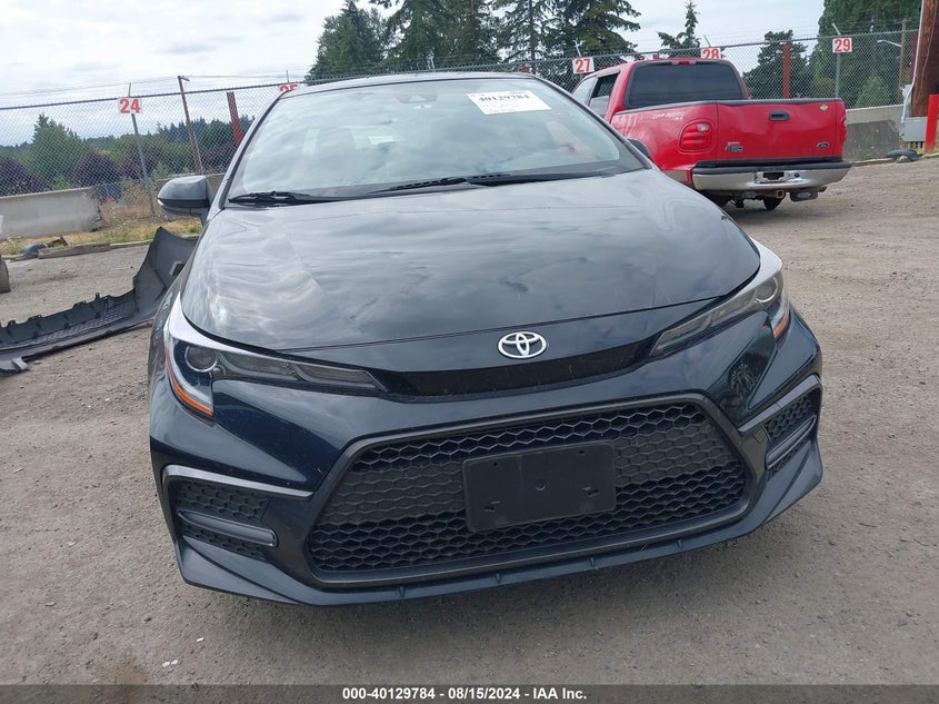 VIN JTDP4RCE8LJ014953 2020 TOYOTA COROLLA SE