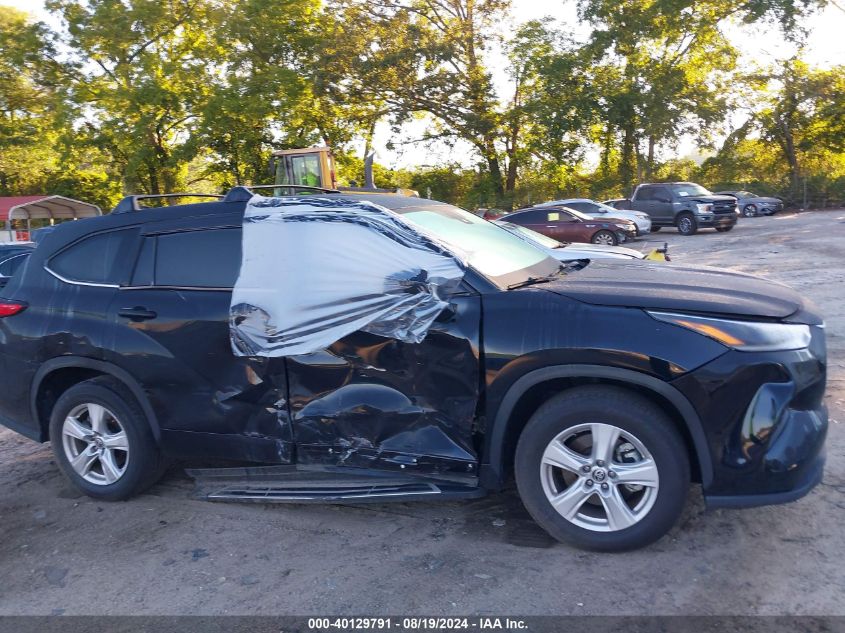 2021 Toyota Highlander L VIN: 5TDCZRAH5MS077719 Lot: 40129791