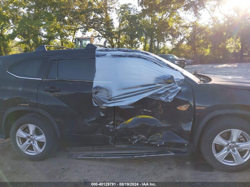 2021 Toyota Highlander L VIN: 5TDCZRAH5MS077719 Lot: 40129791