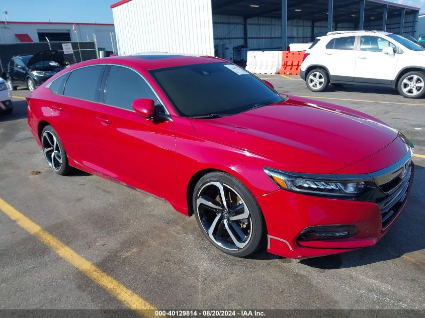 1HGCV2F30JA053726 2018 HONDA ACCORD - Image 1