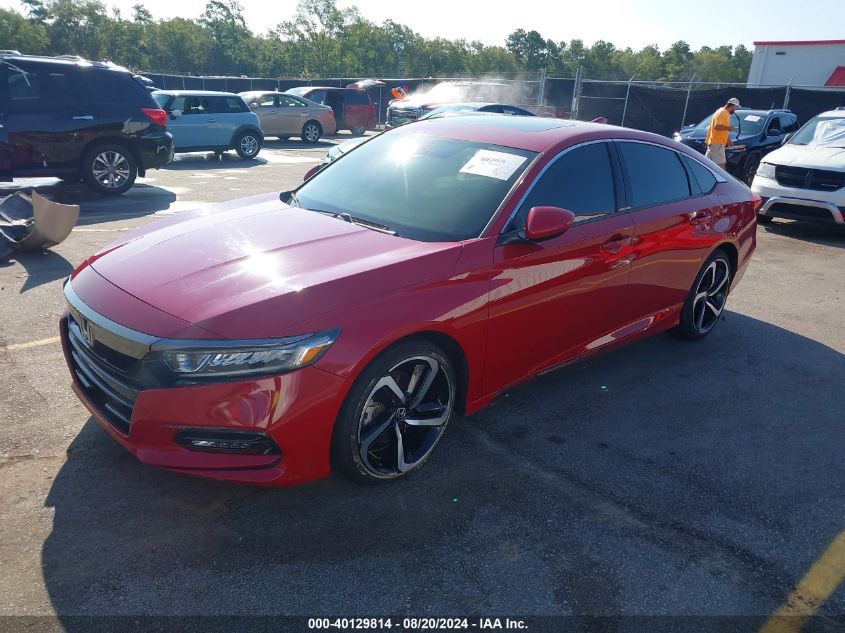 1HGCV2F30JA053726 2018 HONDA ACCORD - Image 2