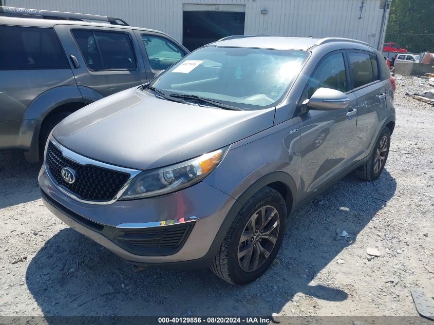 2015 Kia Sportage Lx VIN: KNDPBCAC9F7781040 Lot: 40129856