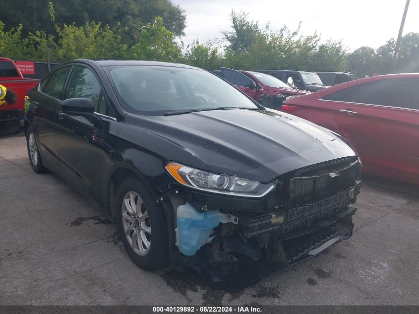 2016 FORD FUSION S - 3FA6P0G79GR226756