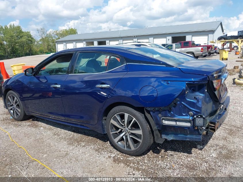 2020 Nissan Maxima Sv Xtronic Cvt VIN: 1N4AA6CV3LC360805 Lot: 40129913