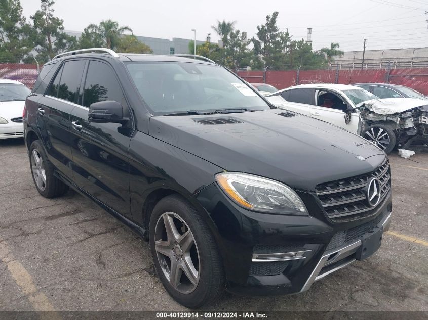 VIN 4JGDA5GB7FA480202 2015 Mercedes-Benz ML 400, 4M... no.1