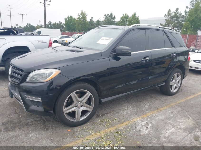 VIN 4JGDA5GB7FA480202 2015 Mercedes-Benz ML 400, 4M... no.2