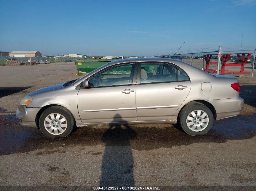 2003 Toyota Corolla Le VIN: 1NXBR32E03Z184180 Lot: 40129927